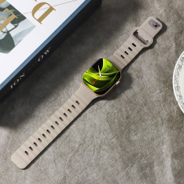 FKM Řemínek III pro Apple Watch 44 / 45 / 46 / 49 mm – Světle béžová