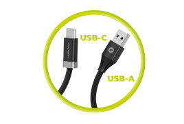 27W Magnetic StayCable USB-C to USB-A 1.5m CB6