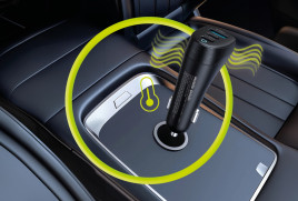 100W Car Charger CA25 - 2x USB-C + USB-A