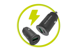 30W Super Car Charger CA19 - USB-C, USB-A