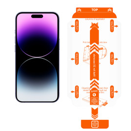 Screen Guard iPhone 14 Plus / 13 Pro Max with easy applicator 2 pack
