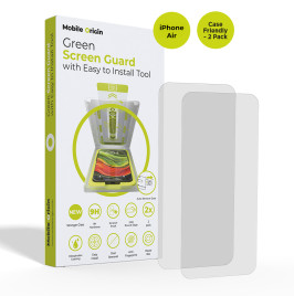 Screen Guard with easy applicator Case Friendly, 2 pack iPhone 17 Series