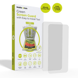 Screen Guard with easy applicator Case Friendly, 2 pack iPhone 17 Series