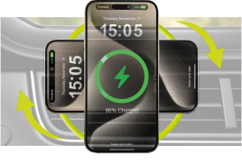 Bezdrátová nabíječka do auta CA3 – kompatibilní s MagSafe