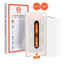Ochranné sklo se snadnou instalací – 2 ks, pro iPhone