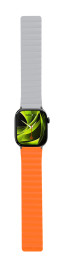 Magnetic Strap II Orange/Grey Apple Watch 44/45/46/49mm