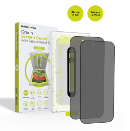 Screen Guard iPhone 17 series with easy applicator Privacy, 2 pack