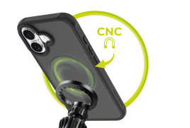 Pouzdro Easy Hybrid MagSafe, Matně Černá pro iPhone 16