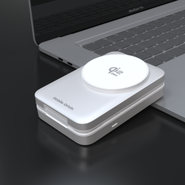 3in1 Qi2 25W Foldable Charging Stand PW35 Silver MagSafe Compatible