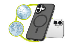 Pouzdro Easy Hybrid MagSafe, Matně Černá pro iPhone 17