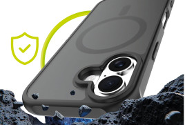 Pouzdro Easy Hybrid MagSafe, Matně Černá pro iPhone 16