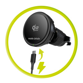 Qi2 25W Wireless Car Charger CA24