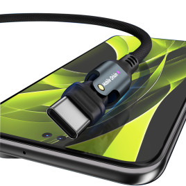 240W Otočný kabel USB-C na USB-C 1m CB3