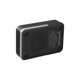 3in1 Foldable Charging Stand PW28 Black - with Light