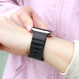 FKM Řemínek III pro Apple Watch 44 / 45 / 46 / 49 mm – Černý