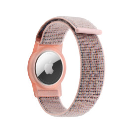 Řemínek AirTag A4, Růžová s motivem Jednorožce