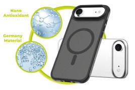 Pouzdro Easy Hybrid MagSafe, Matně Černá pro iPhone Air