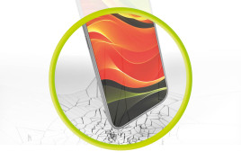 Protective glass with arrow aplicator – for Samsung Galaxy