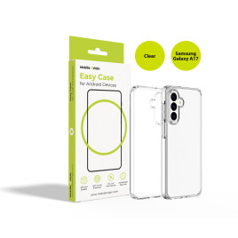 Easy Hybrid Case, Clear for Samsung Galaxy A17