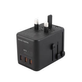 Travel Adapter GaN 67W PW5 EU/UK/US/AUS, 3x USB-C + USB-A