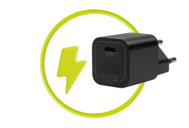 GaN III super nabíječka 35W s USB‑C – černá
