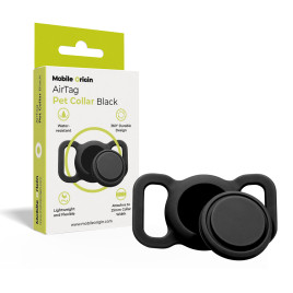AirTag Pet Collar Black