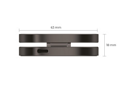 TravelCharge PRO cestovní nabíječka – šedá