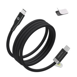 60W Magnetic StayCable USB-C to USB-C 1.5m CB6