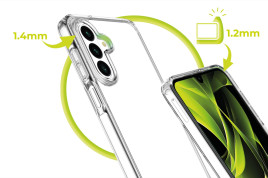 Easy Hybrid Case, Clear for Samsung Galaxy A17