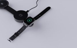 3in1 Qi2 25W Foldable Magnetic Pad PW34, Black