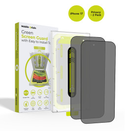 Screen Guard iPhone 17 series with easy applicator Privacy, 2 pack