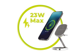TravelCharge PRO cestovní nabíječka – stříbrná
