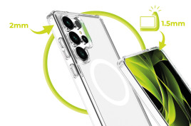 Easy Hybrid Case, Clear for Samsung Galaxy S25 Ultra