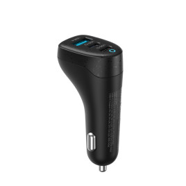 100W Car Charger CA25 - 2x USB-C + USB-A