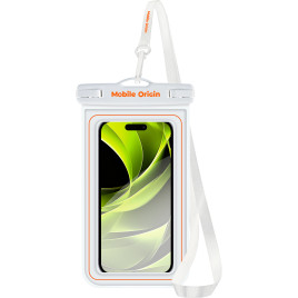Waterproof Floating Case 6,8" White / Orange