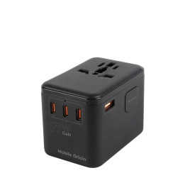 Travel Adapter GaN 67W PW5 EU/UK/US/AUS, 3x USB-C + USB-A