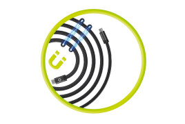 Magnetický kabel 1 m USB‑C na USB‑C – černý, originál