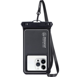 Waterproof Floating Case 6,5" Black / White