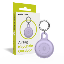 AirTag Outdoor Keychain Purple