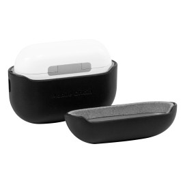 Kožené pouzdro pro AirPods Pro 2 – černé