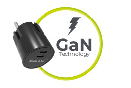 30W Charger Plug PW33 - 2x USB-C, Black