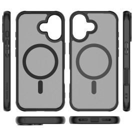 Pouzdro Easy Hybrid MagSafe, Matně Černá pro iPhone 17