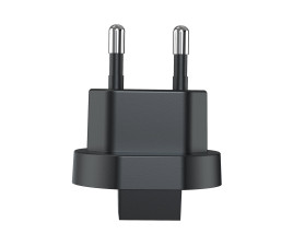 Cestovní nabíječka s powerbankou 10 000 mAh, Lightning a USB‑C kabelem – bílá