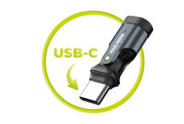 Otočný adaptér 240W USB-C CB5