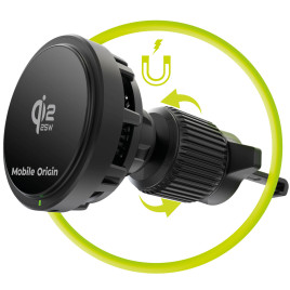 Qi2 25W Wireless Car Charger CA24