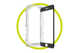 EasyGlass with Applicator iPhone SE 2022/2020/8/7, 2 pack