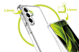 Easy Hybrid Case, Clear for Samsung Galaxy S26