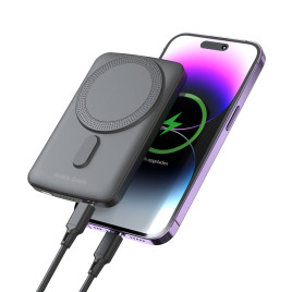 Bezdrátová magnetická powerbanka 5000mAh PB10