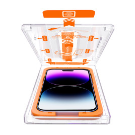 Ochranné sklo se snadnou instalací – 2 ks, pro iPhone 15 Pro Max / 15 Plus