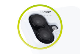 Mobile Origin Sapphire Lens Guards Black - iPhone 17